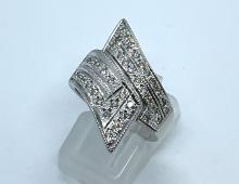 ring witgoud diamant