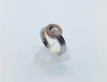 witgoud cirkel ring