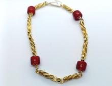 armband rode kraal