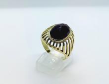 ring bruin/rode steen