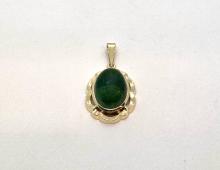 Hanger groene steen