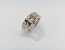 wit gouden ring