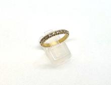 Ring rij-ring diamant
