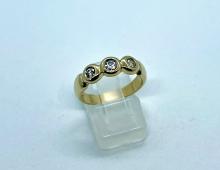 Ring 3 x diamant