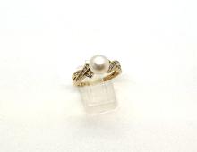 Ring 'parel' diamant