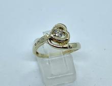 Ring hart diamant