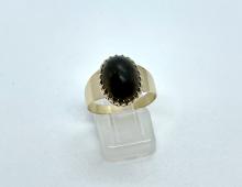 Ring cabouchon steen