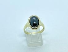 Ring grijzige steen