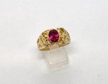 Ring roze steen