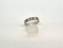 Ring wit goud diamant